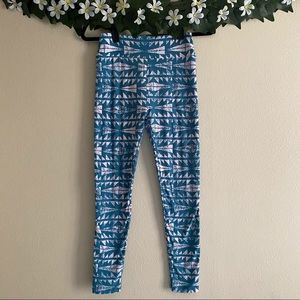 LuLaRoe Blue/White Leggings